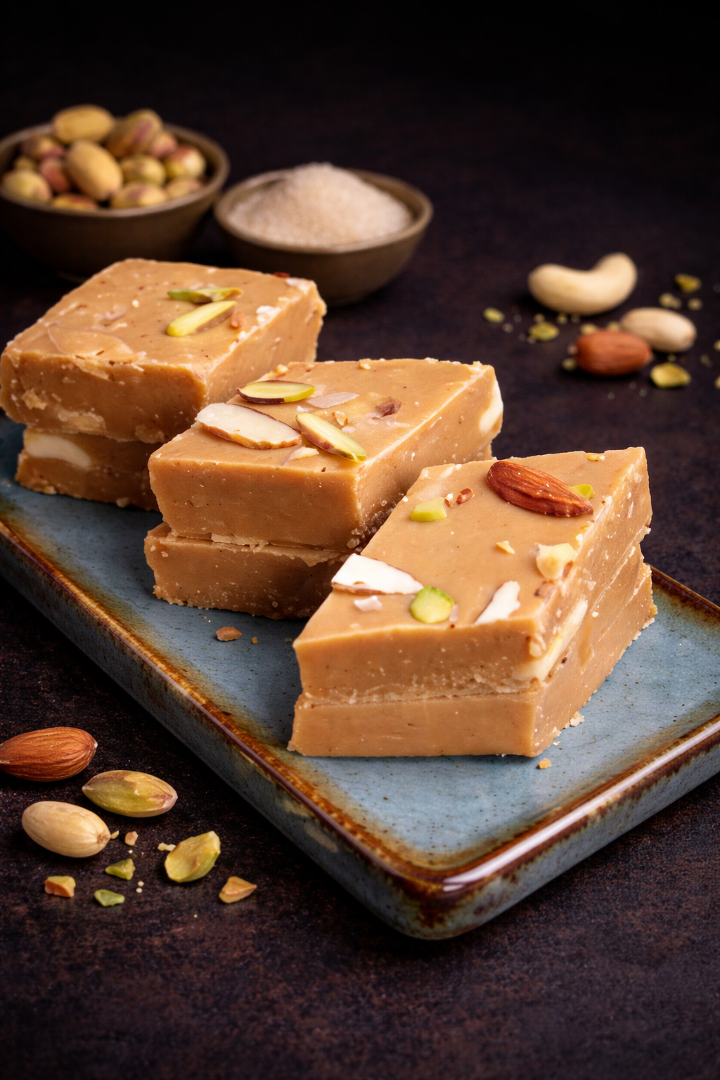 Horlicks Burfi.