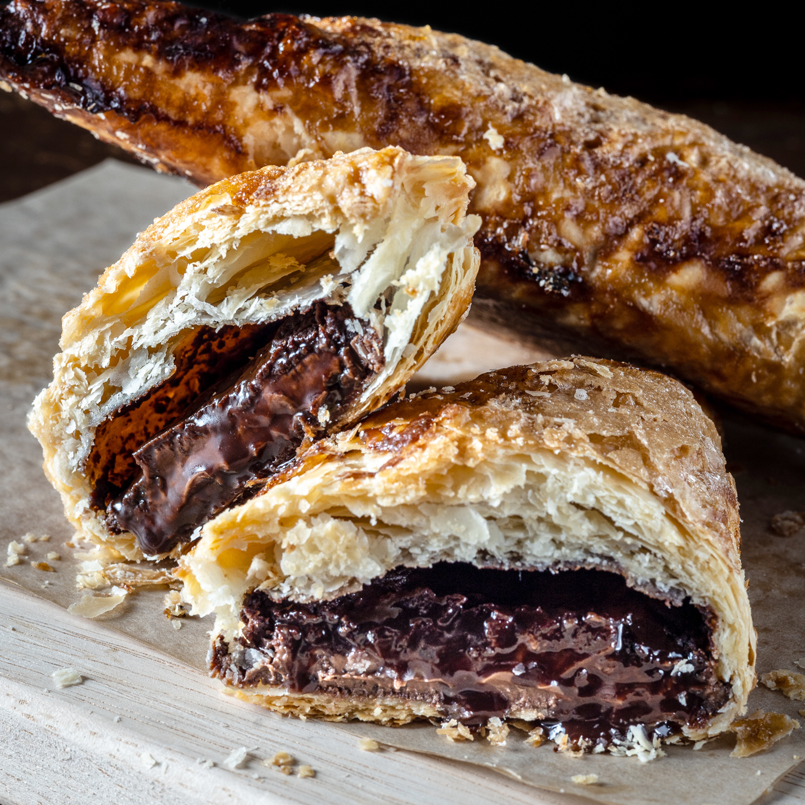 Pastel de nutella.