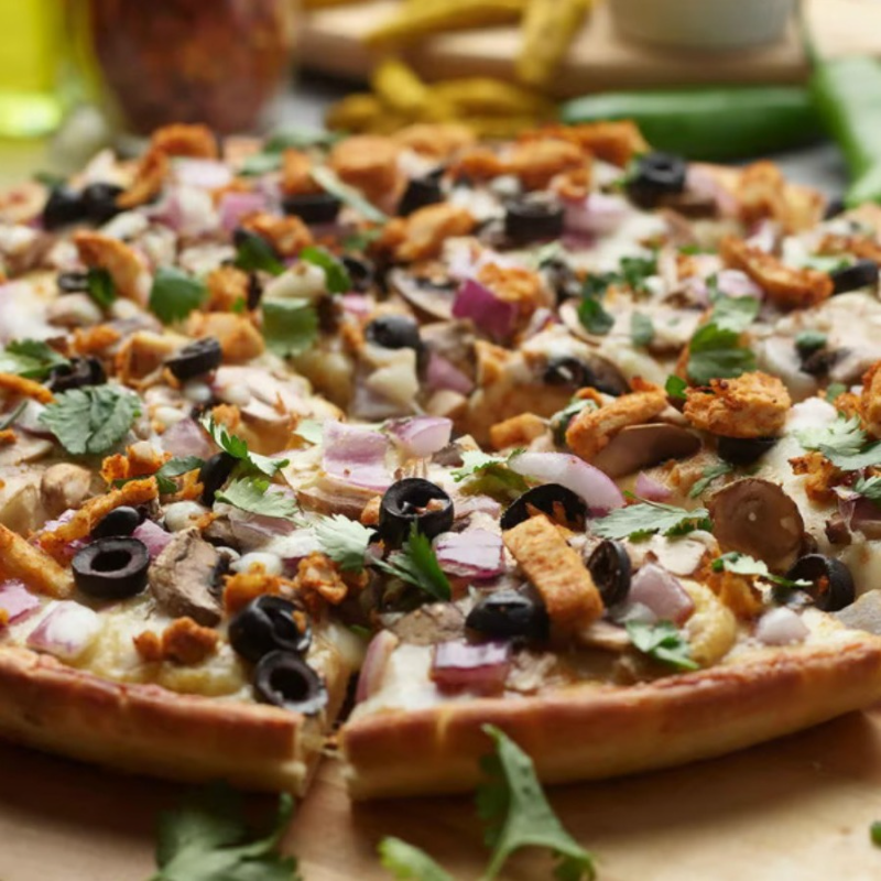 Curry Chicken Pizzatwist.
