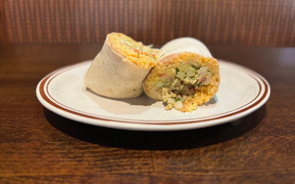 California Burrito Lengua.