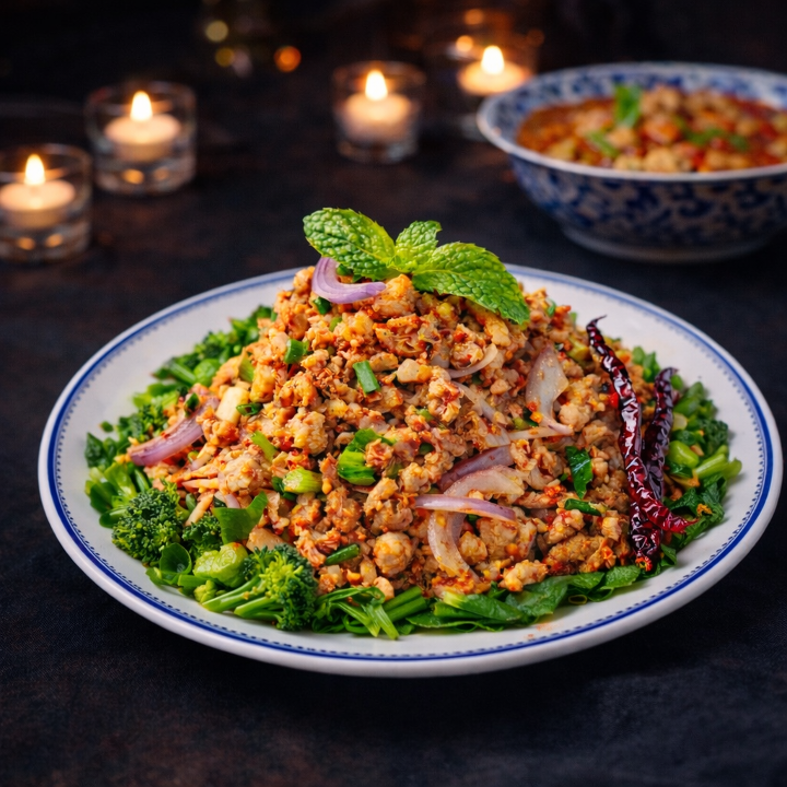 Chicken Larb.