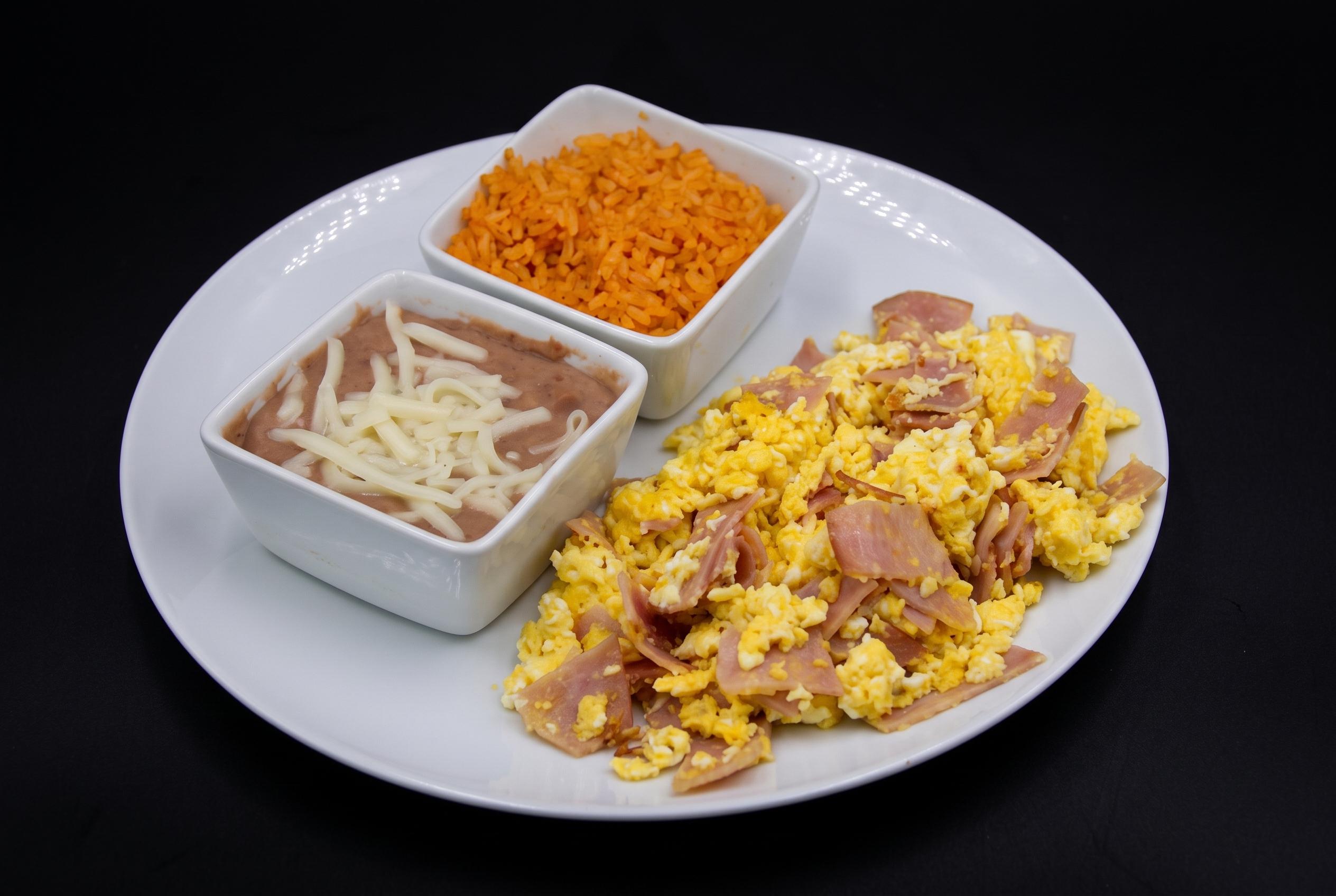 Scrambled Eggs and Ham.