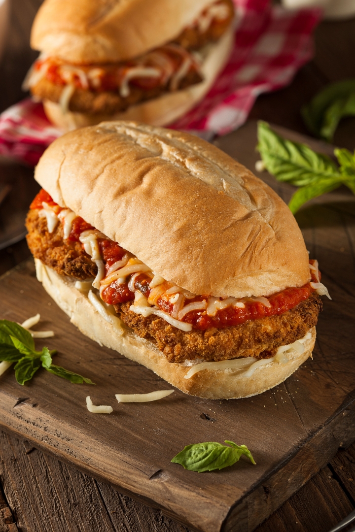 Full Chicken Parmesan.
