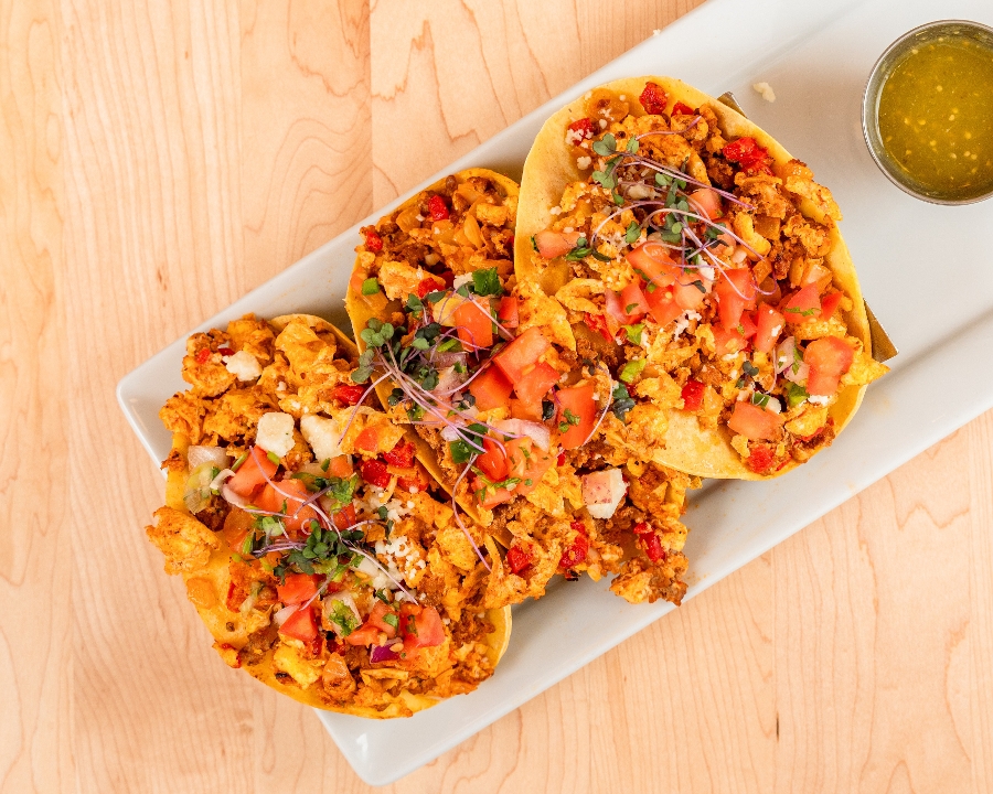 Chorizo Tacos.
