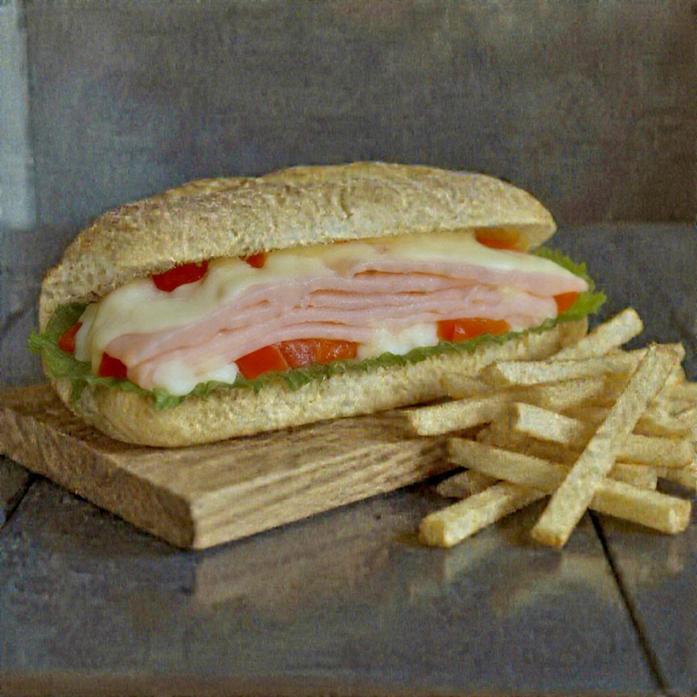 Ham & Cheese Hoagie.