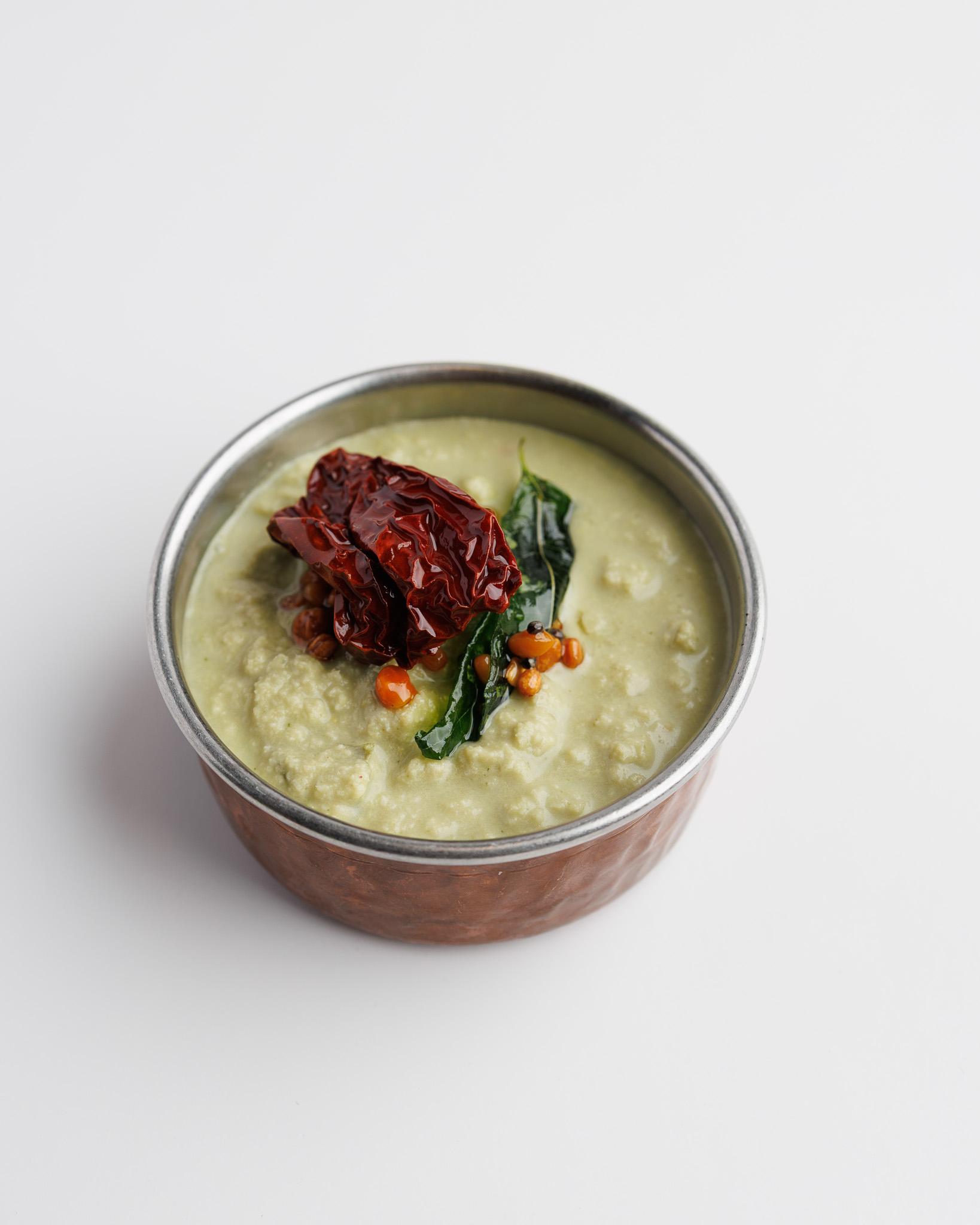 Coconut chutney.