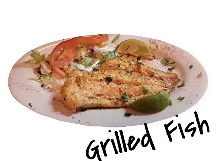 Grilled Filet Of Fish Lunch.