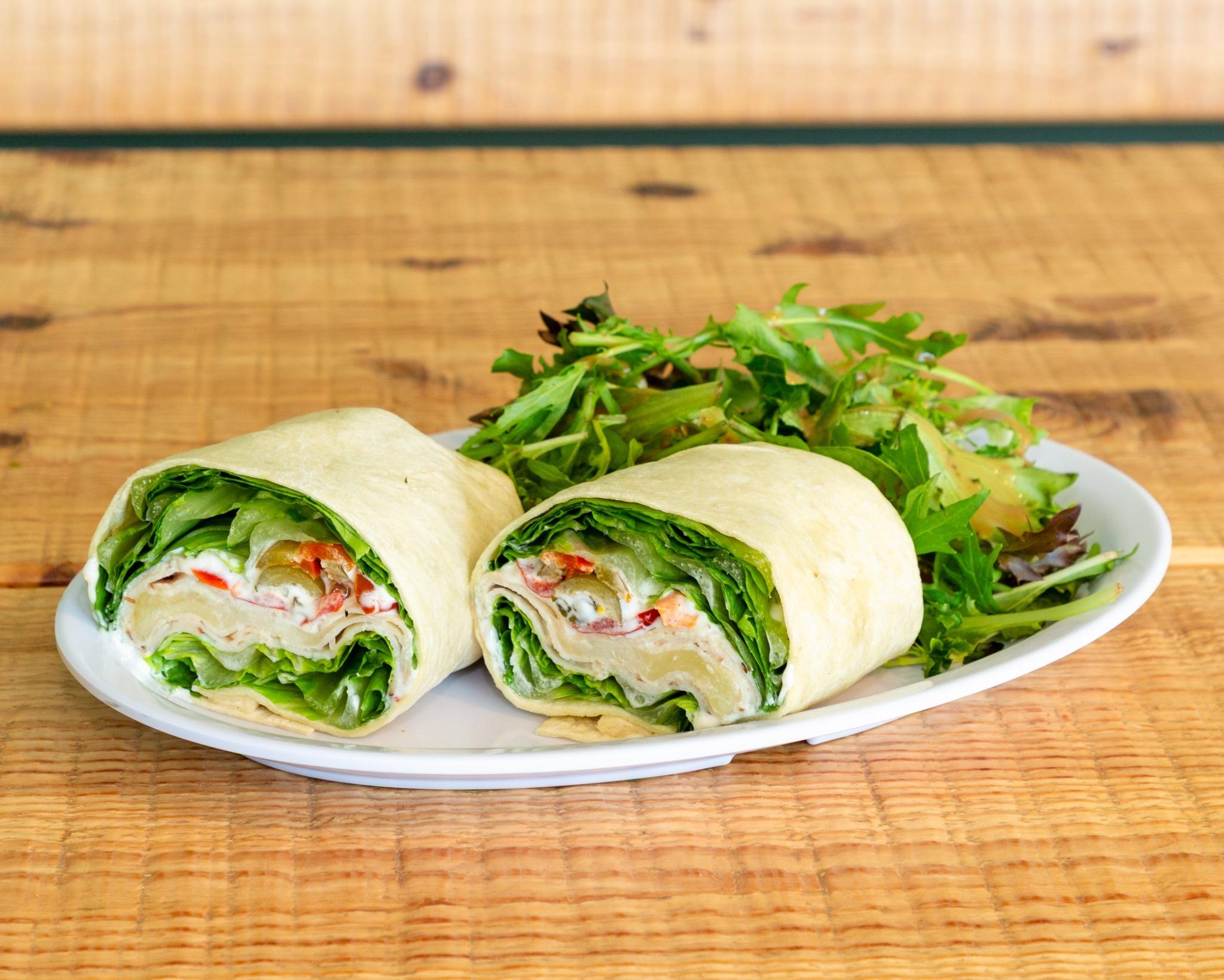 Hot Pepper Turkey Wrap.