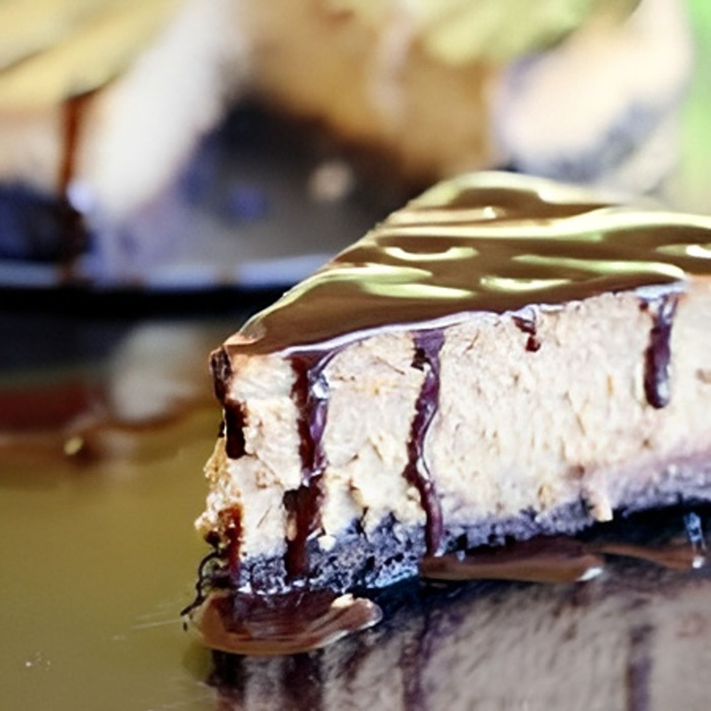 Chocolate Peanut cheese cake.