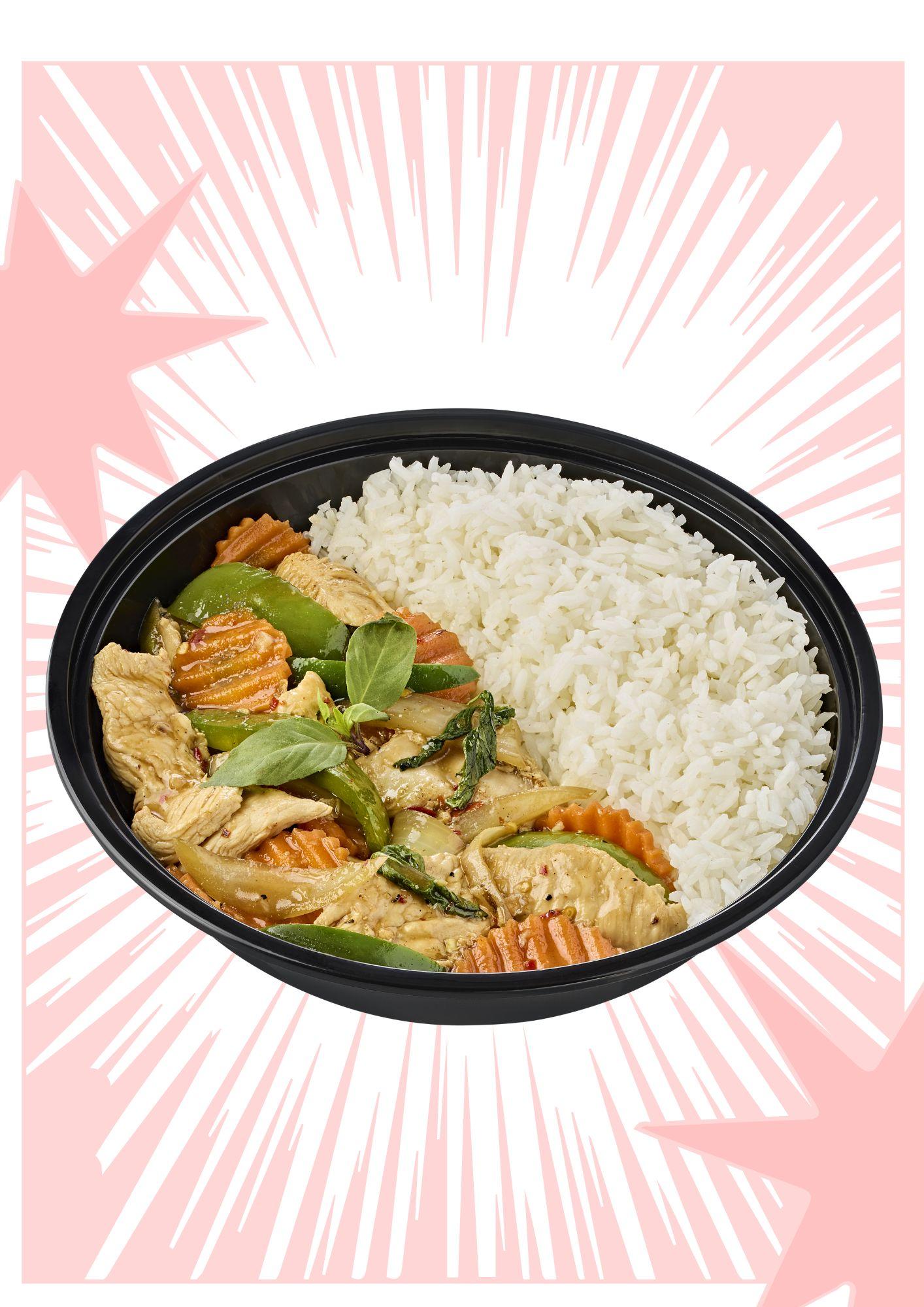 Basil Rice Bowl.