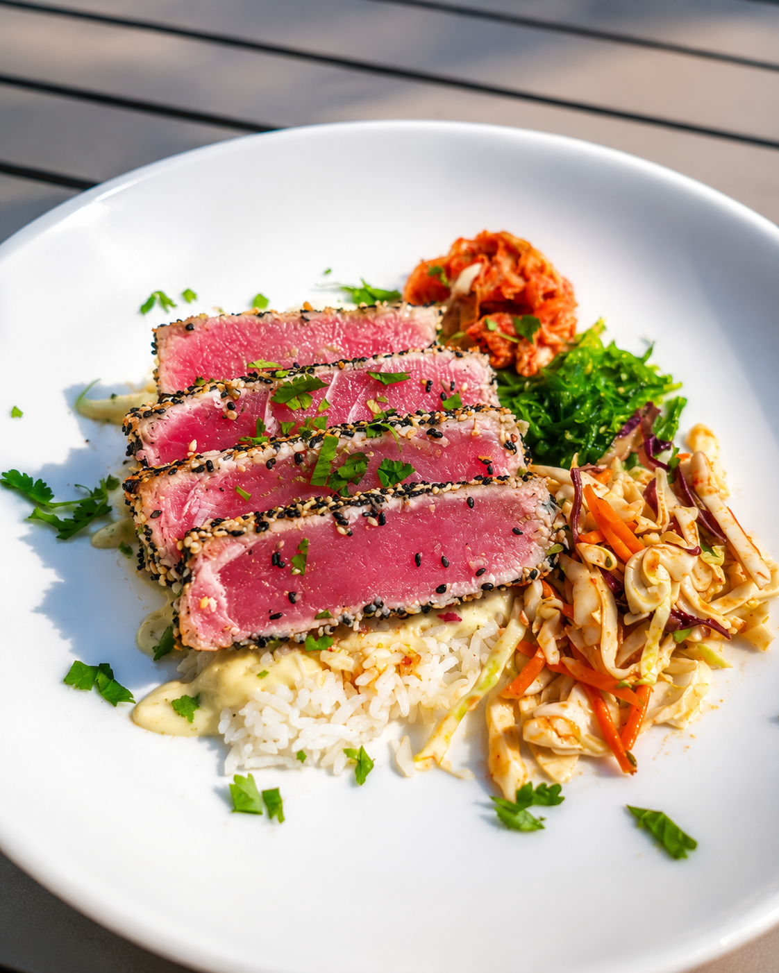 Ahi Tuna Bowl.