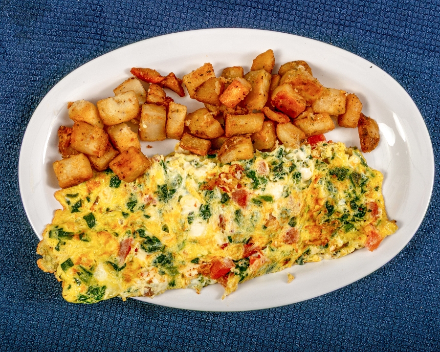 Mediterranean Omelet.