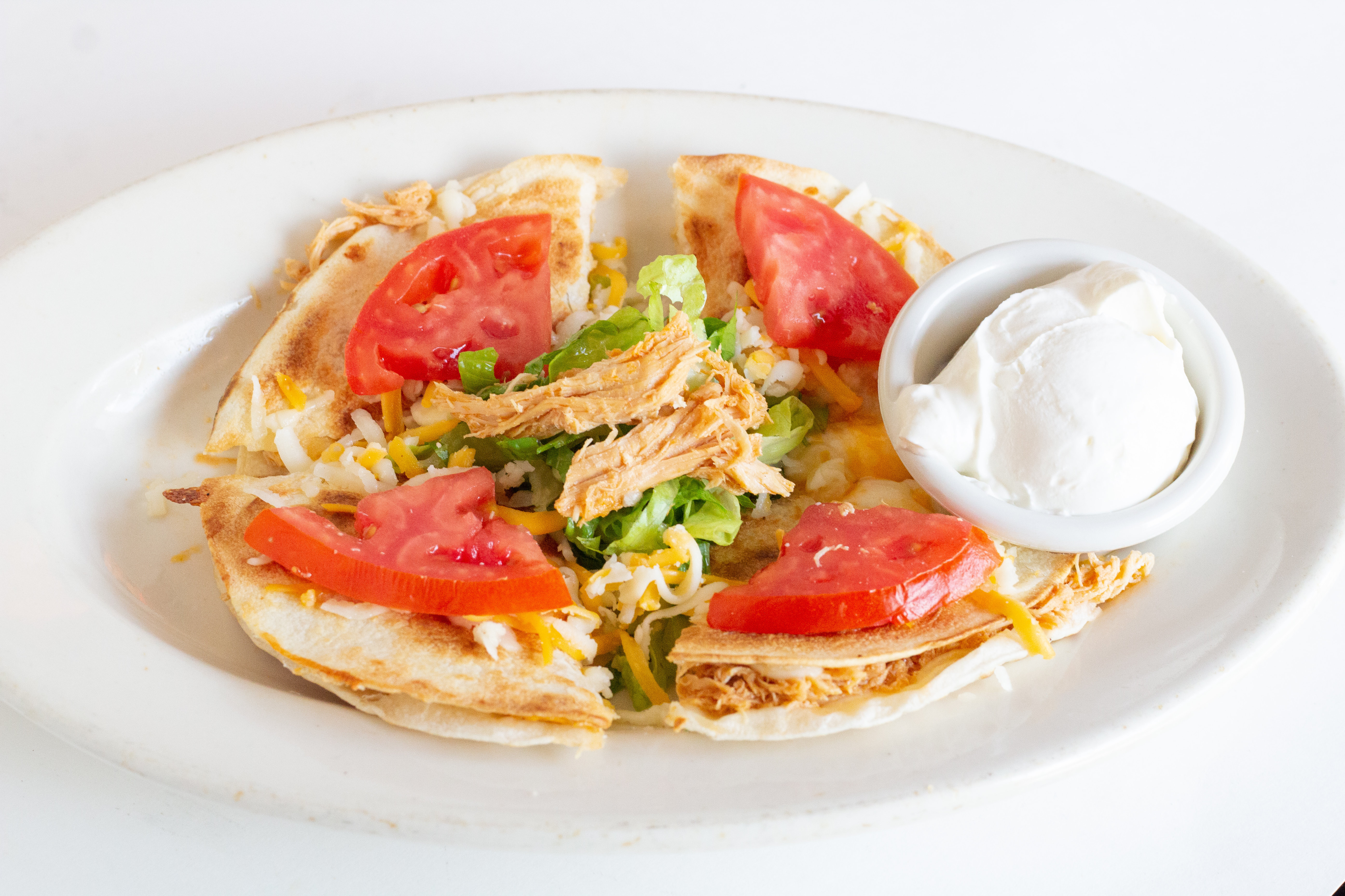 Small Cheese Quesadilla.