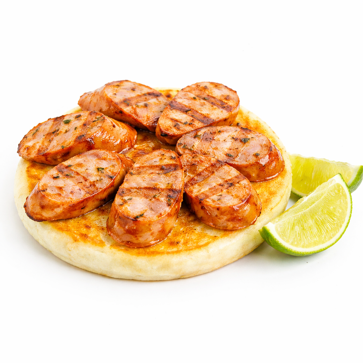 Pork Sausage Arepa.
