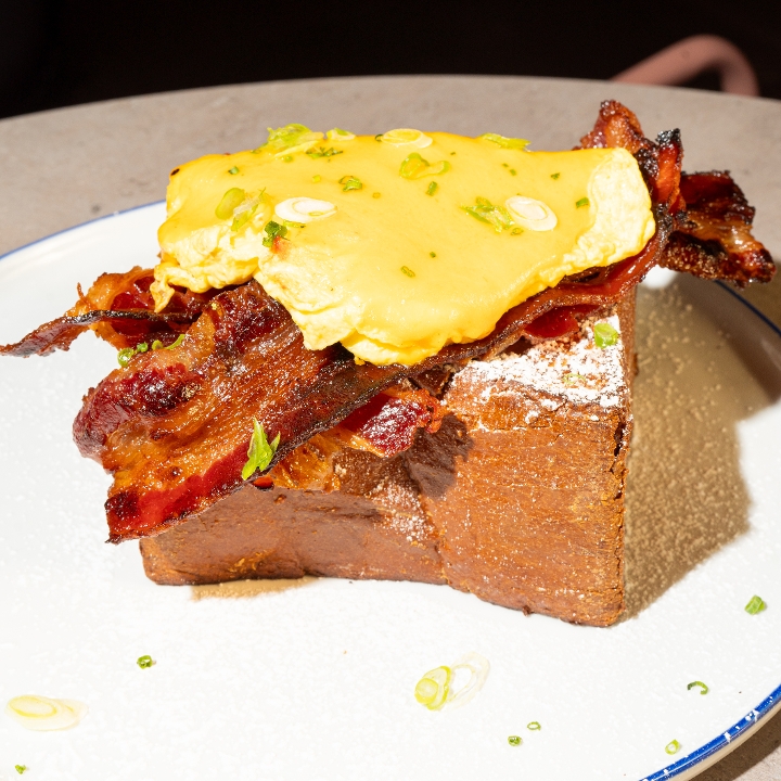 French Toast Bacon Egg & Cheese.