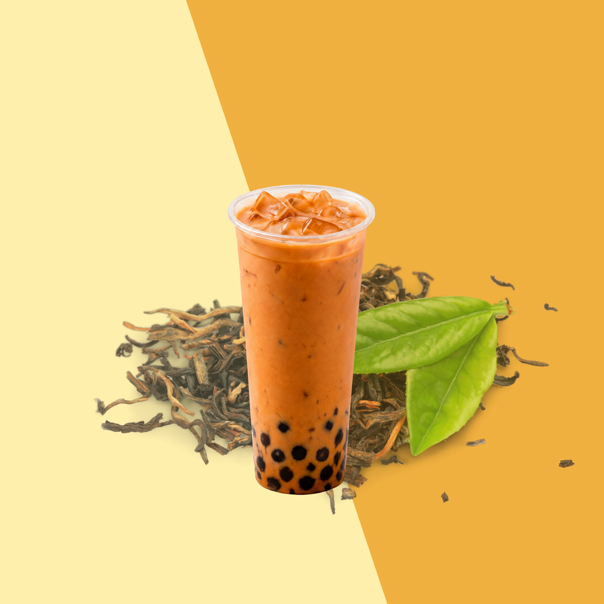 Thai Tea Milk Tea (24oz).