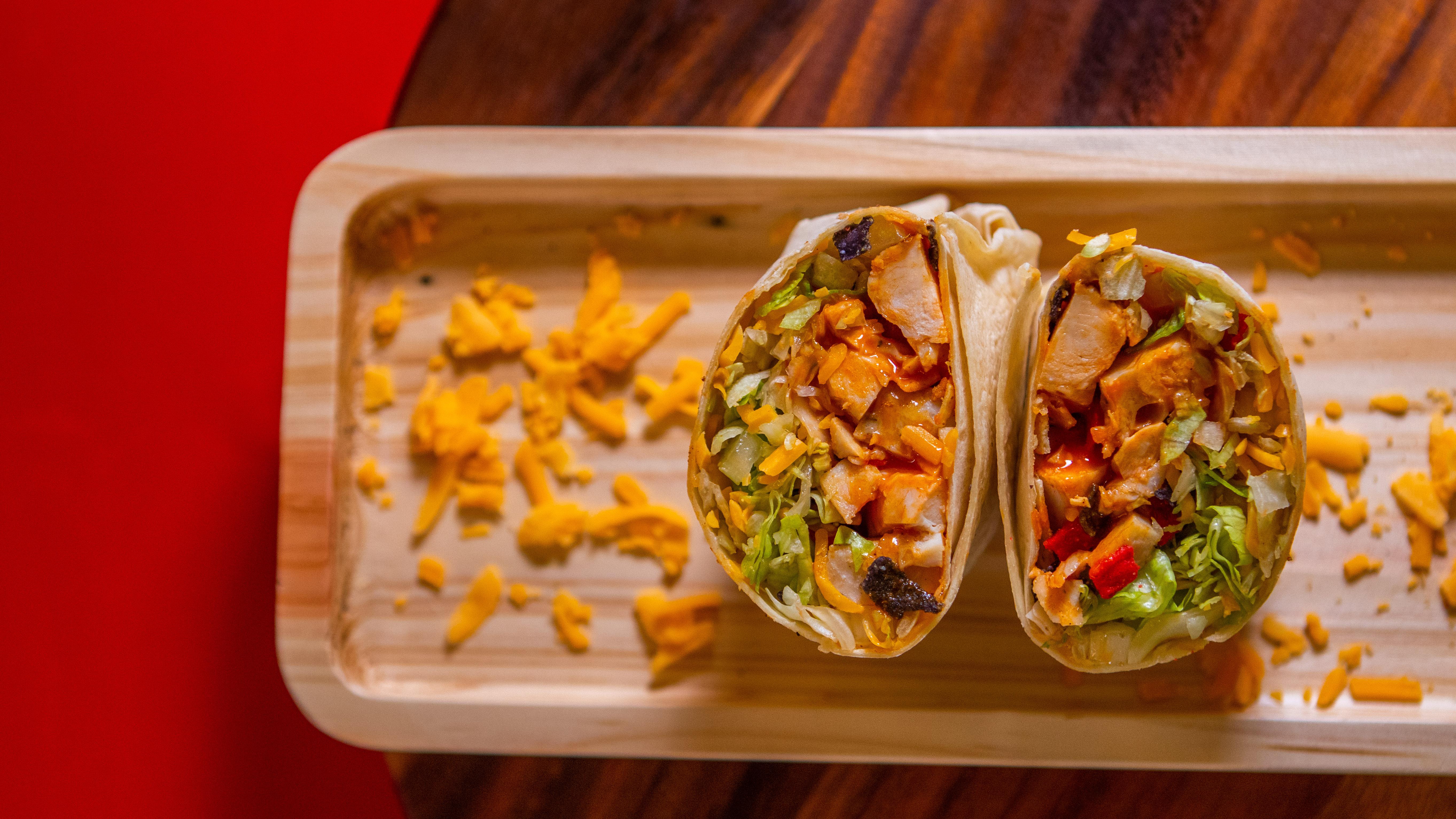 Buffalo Chicken Wrap.