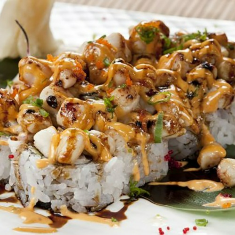 Crunch Scallop Roll.