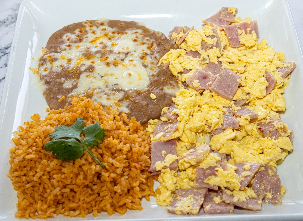 Huevos Con Jamón.