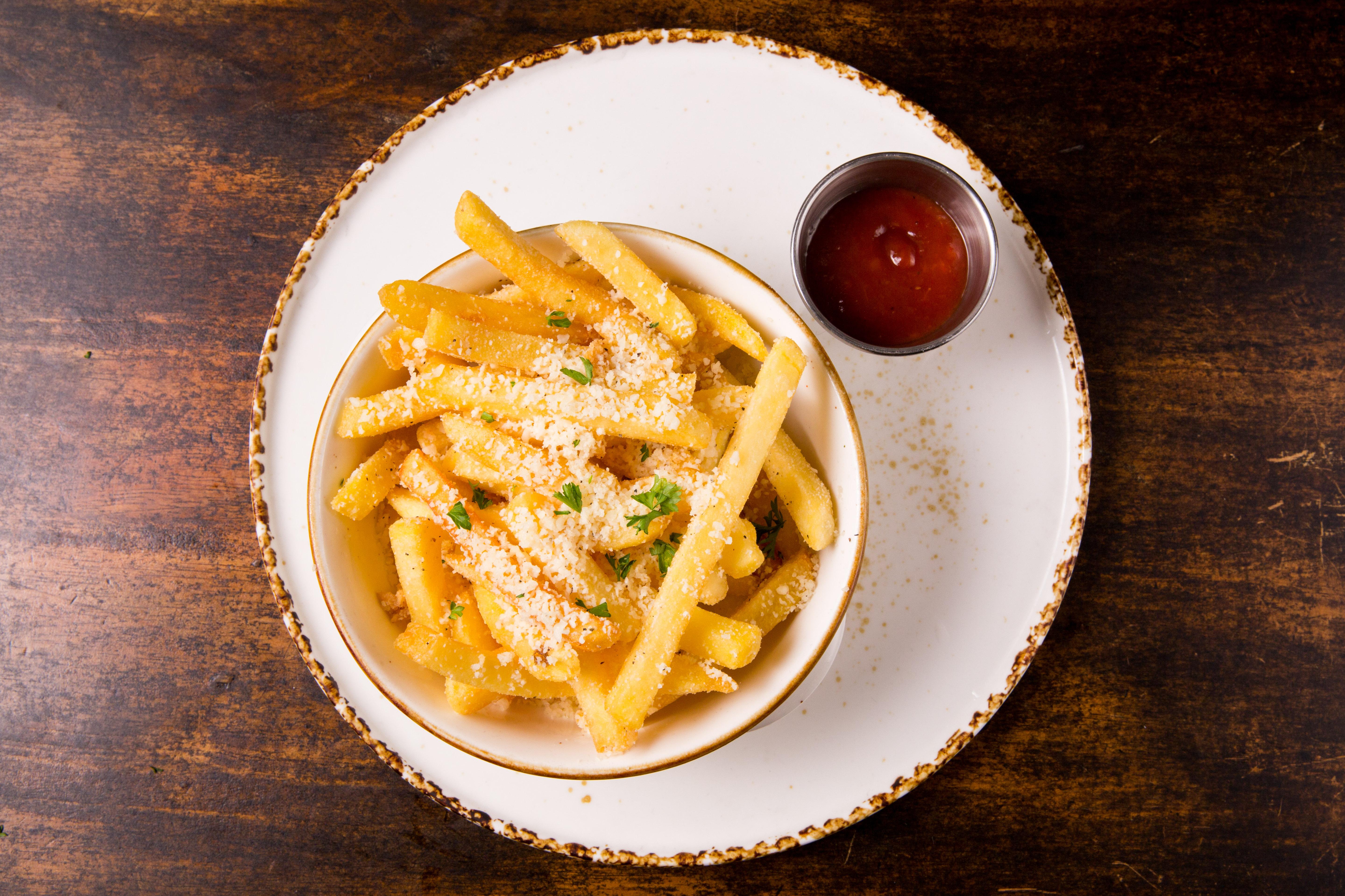 Truffle Parmesan Fries.
