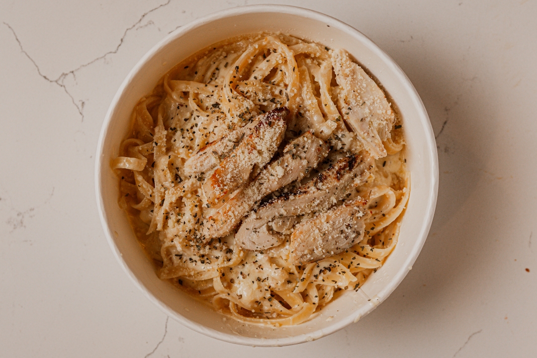 Fettuccine Alfredo.