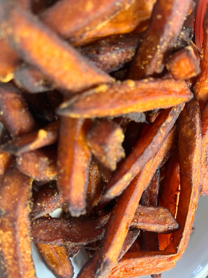 Large Sweet Potato Fries.