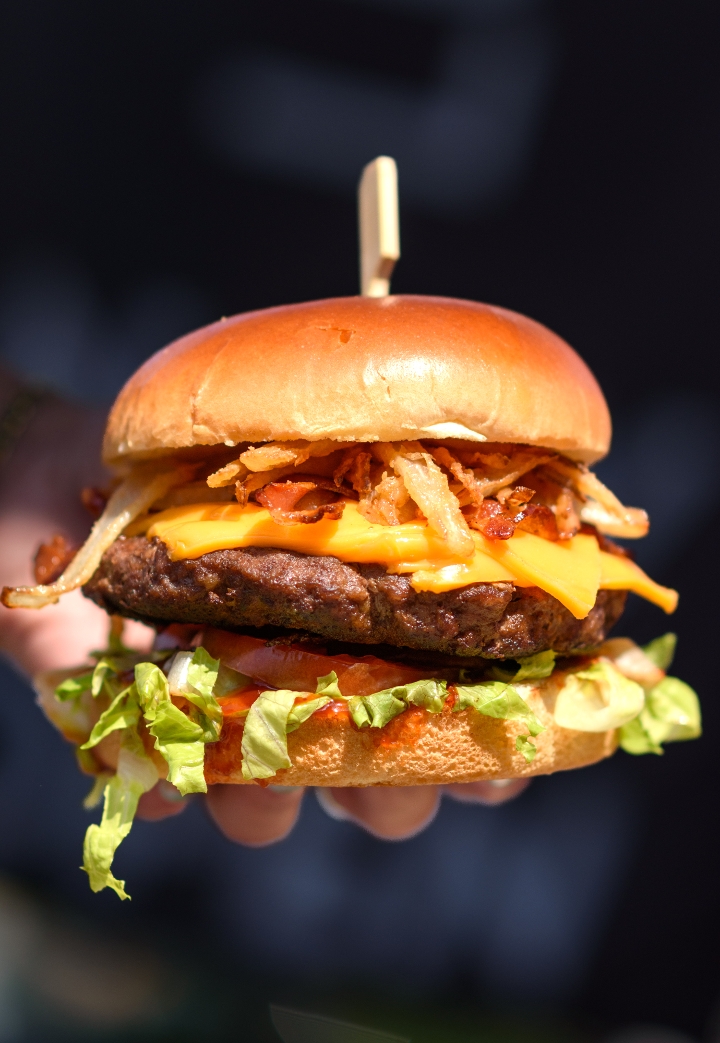 BBQ Bacon Burger.