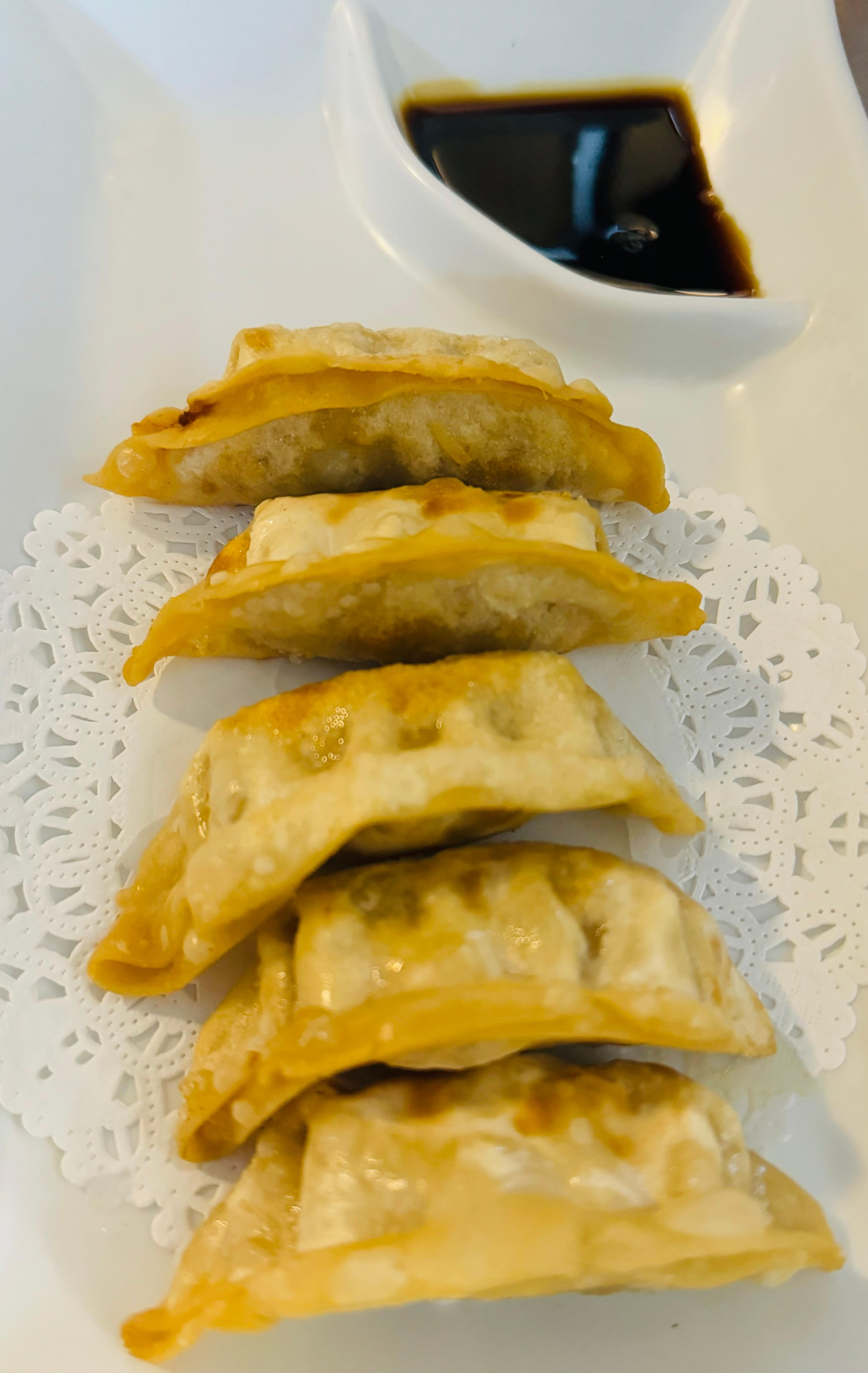 Pork Gyoza.