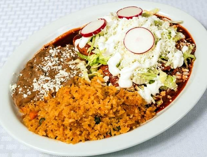 Enchiladas Vegetarianas.