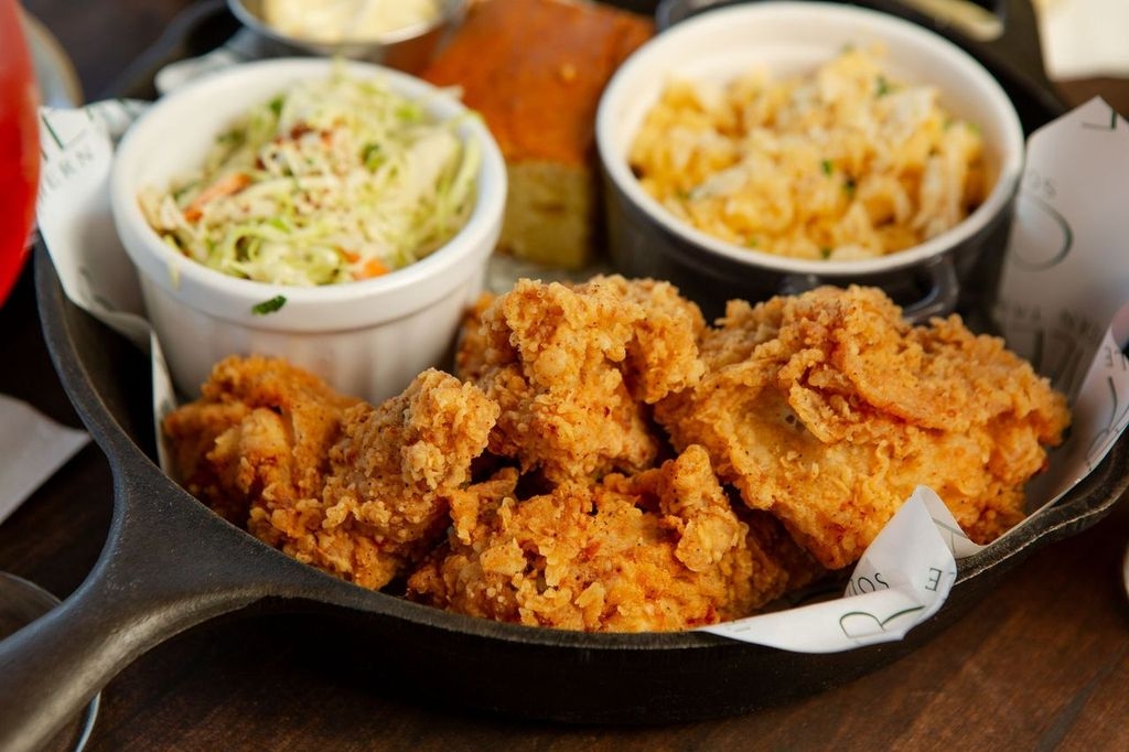 Greer's Famous Buttermilk Fried Chicken.