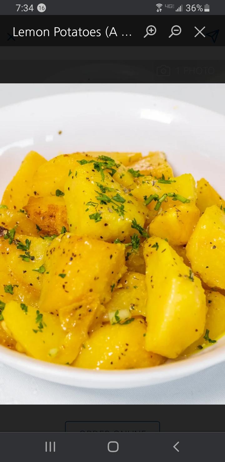 Lemon Potatoes.