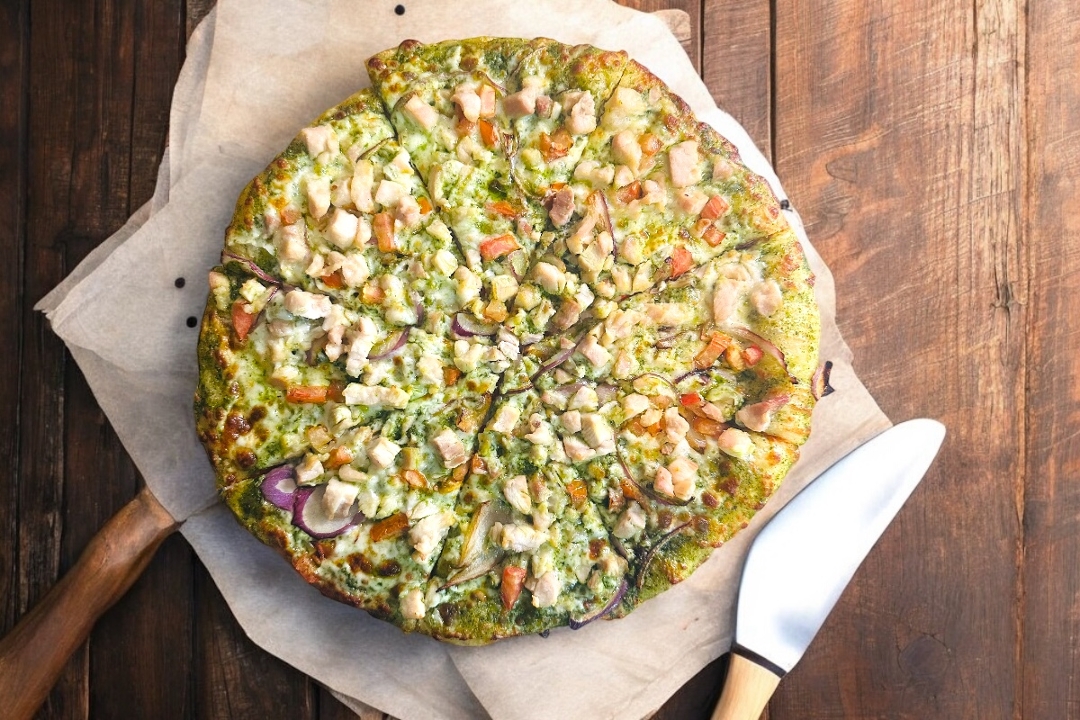 Pesto Chicken.