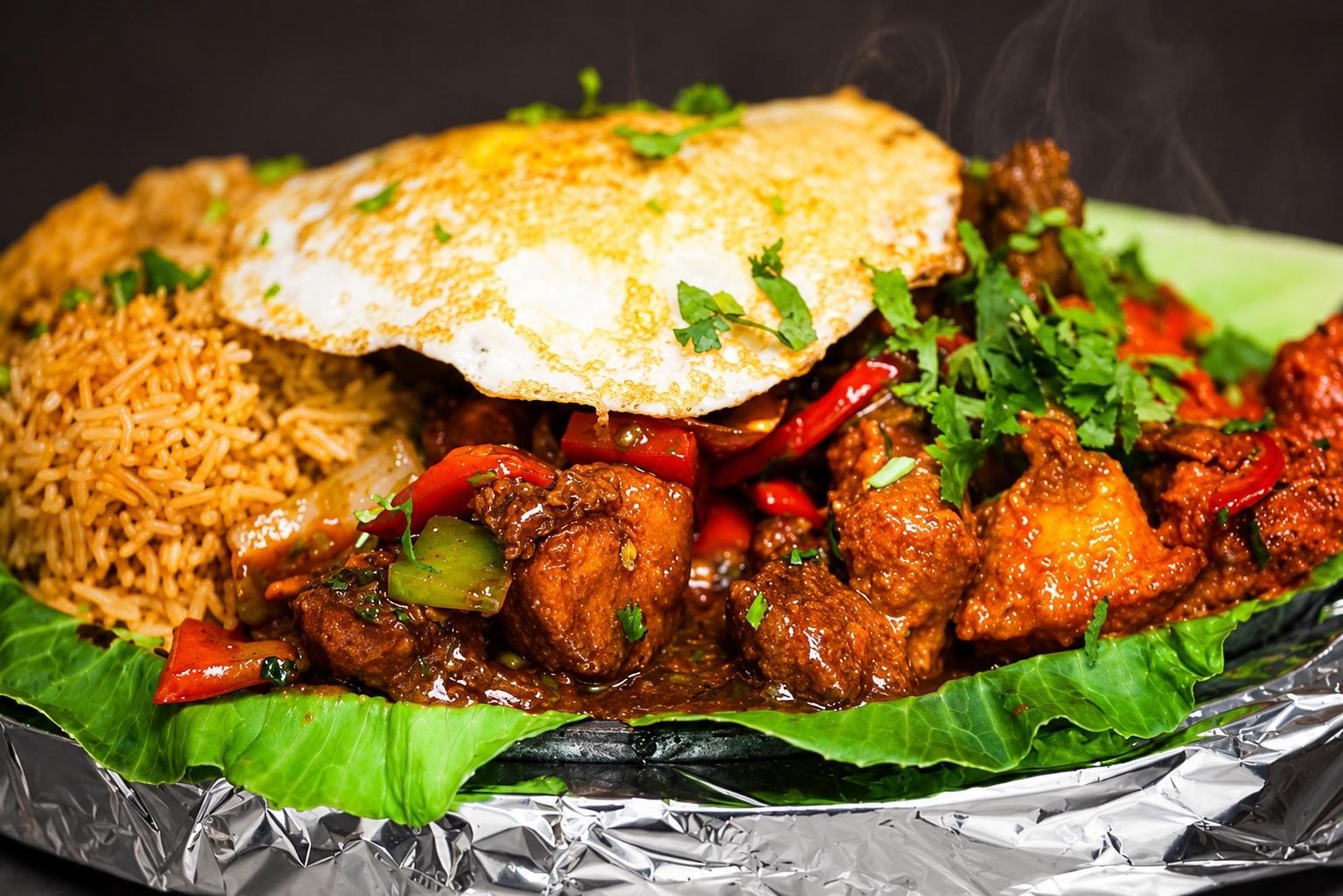 Non Veg Indo Chinese Sizzler.