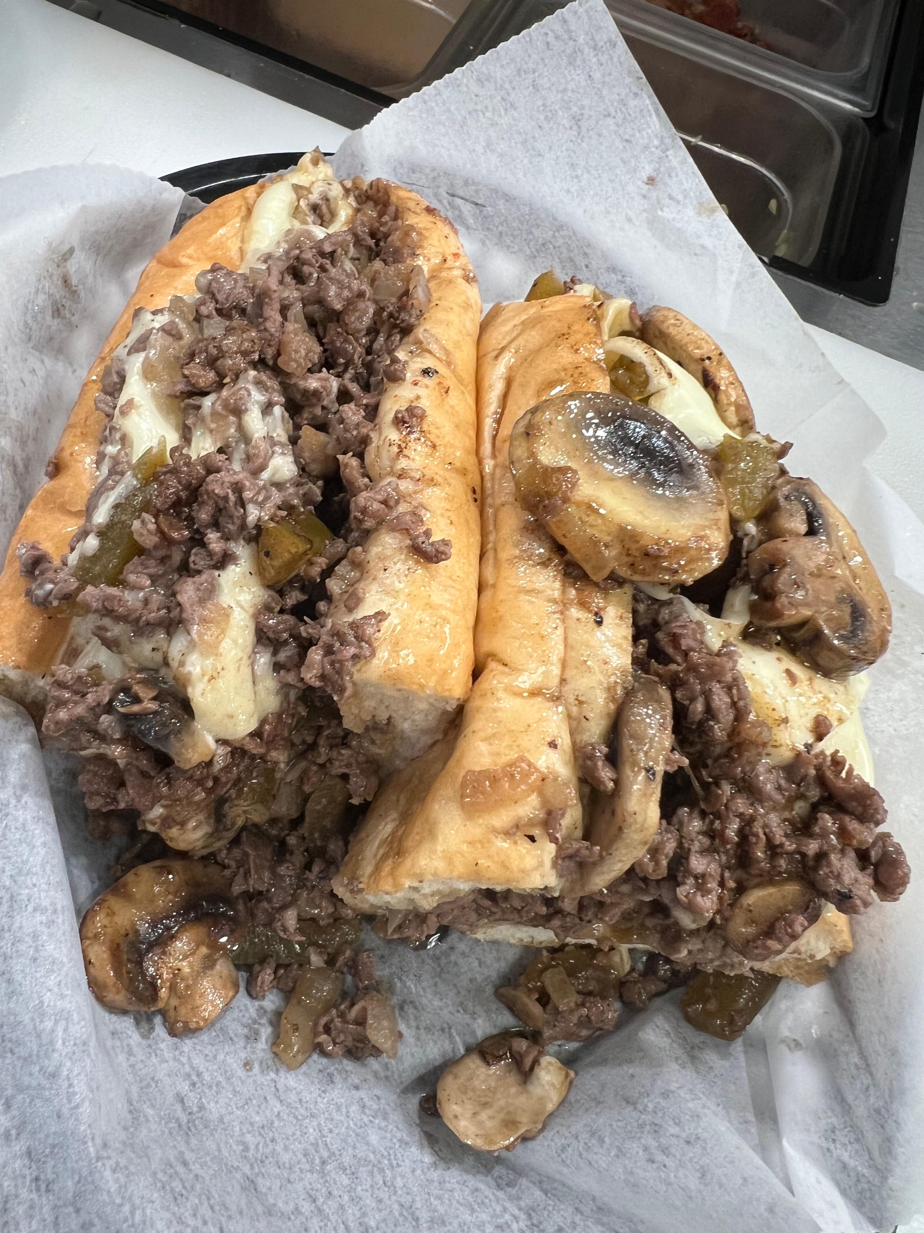 Mushroom Cheesesteak.