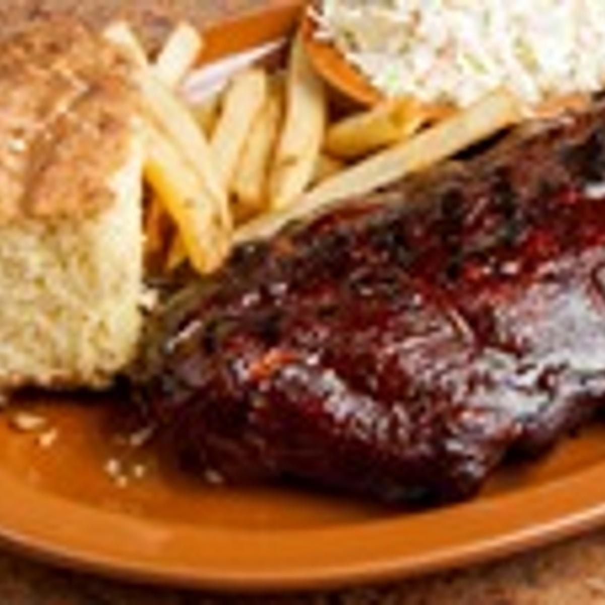 1/2 Rack Baby Back Ribs.