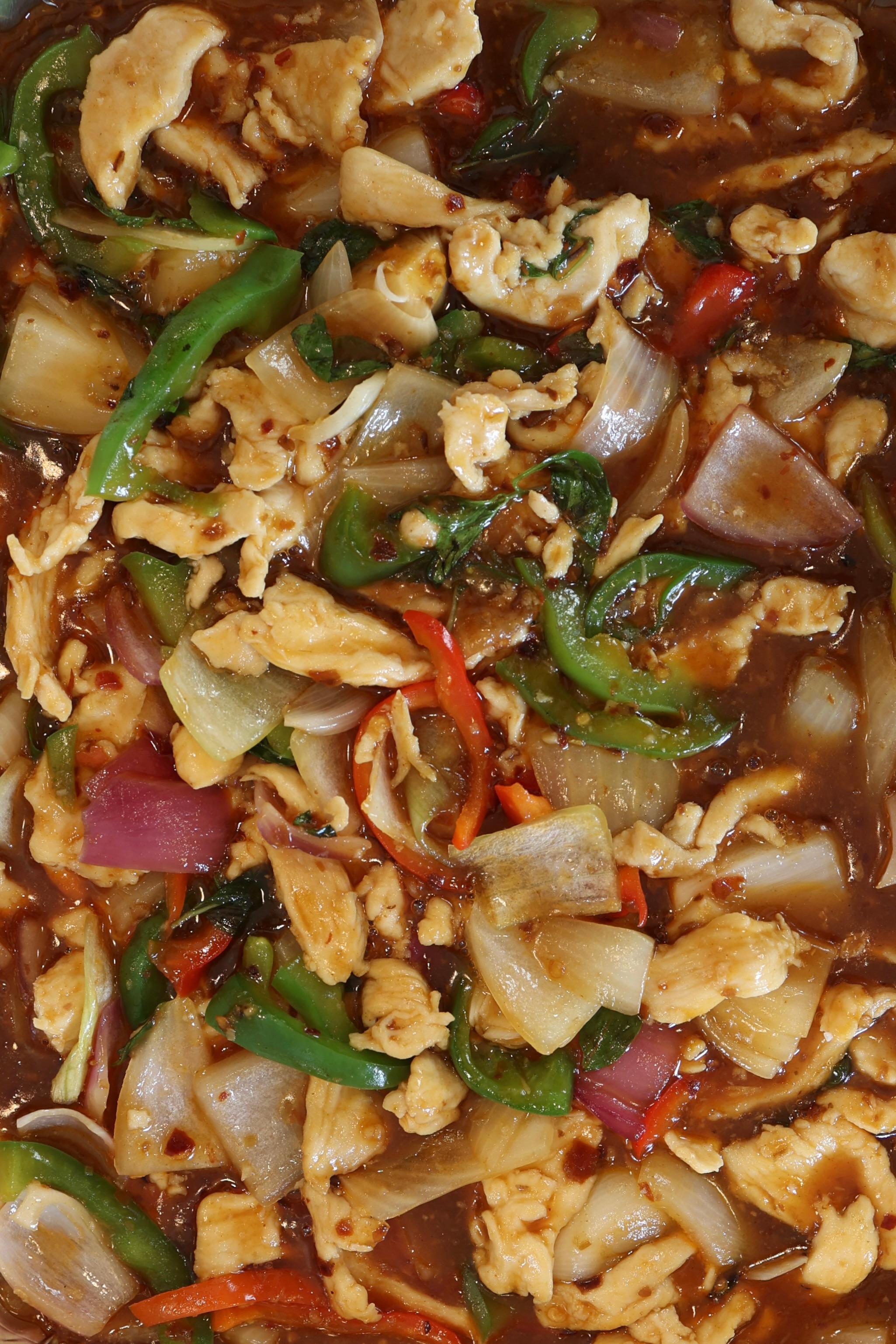 Basil Stir Fry.