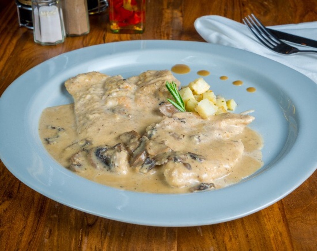 Chicken Marsala.