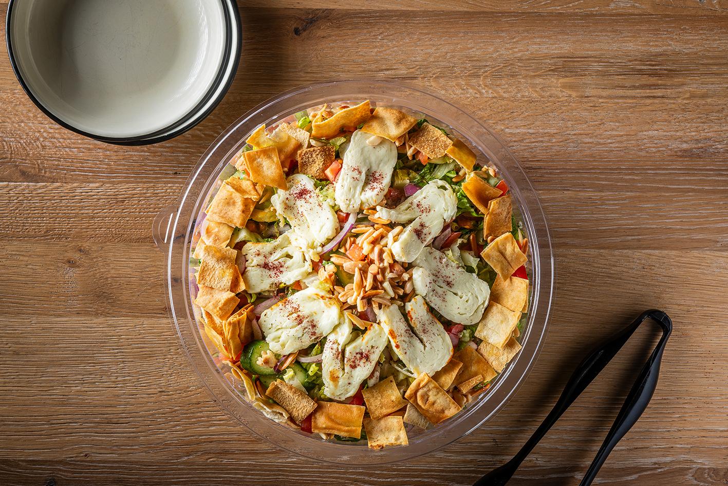 Halloumi Fattoush | Gathering (serves 10).