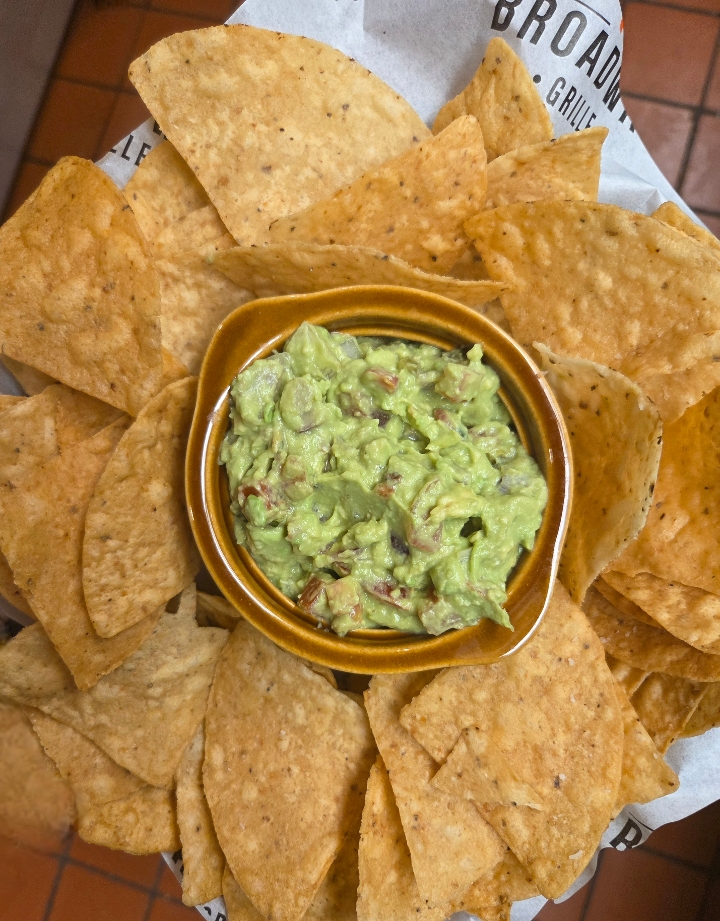 Chips and Guacamole.