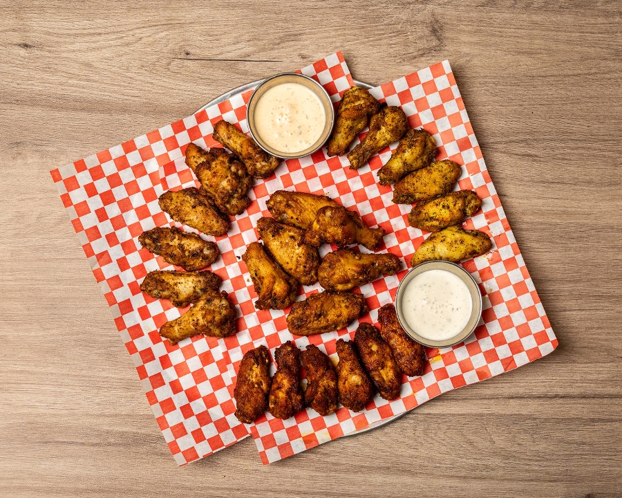 24 Piece Wings Combo.
