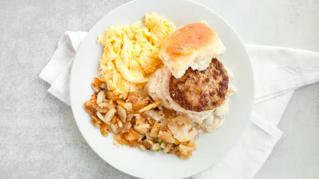 Two Egg Turkey Sausage Patties.