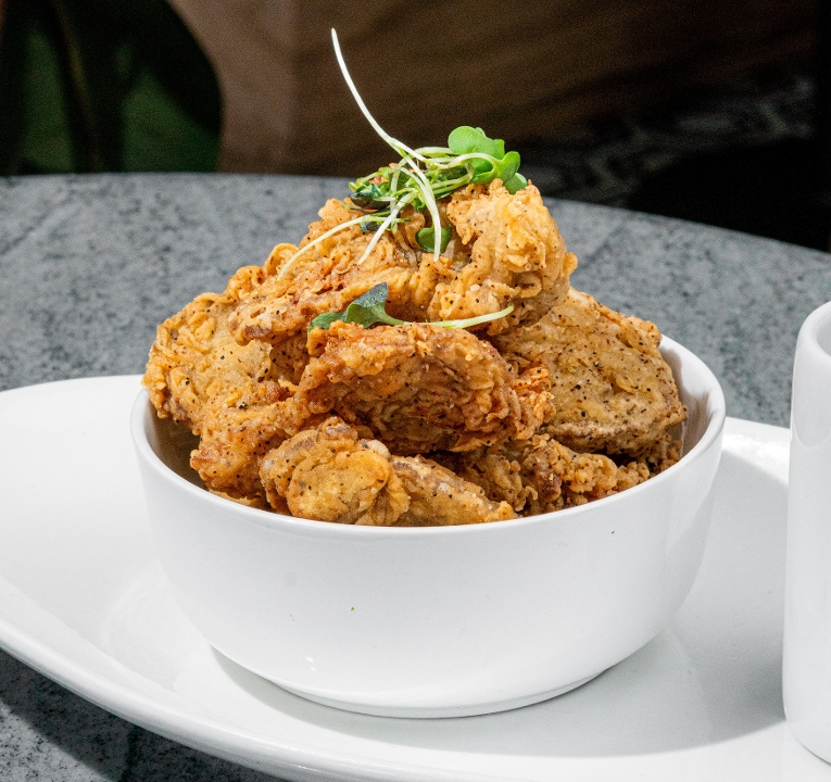 Crispy Oyster Mushrooms.