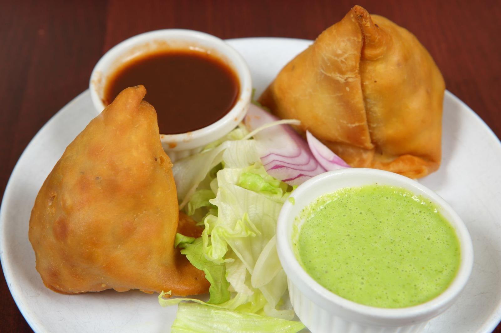 Veg Samosa.