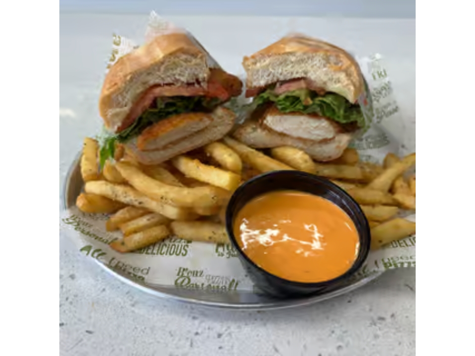 Grilled chicken Sand.