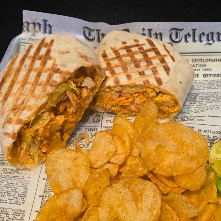 Buffalo Chicken Wrap.