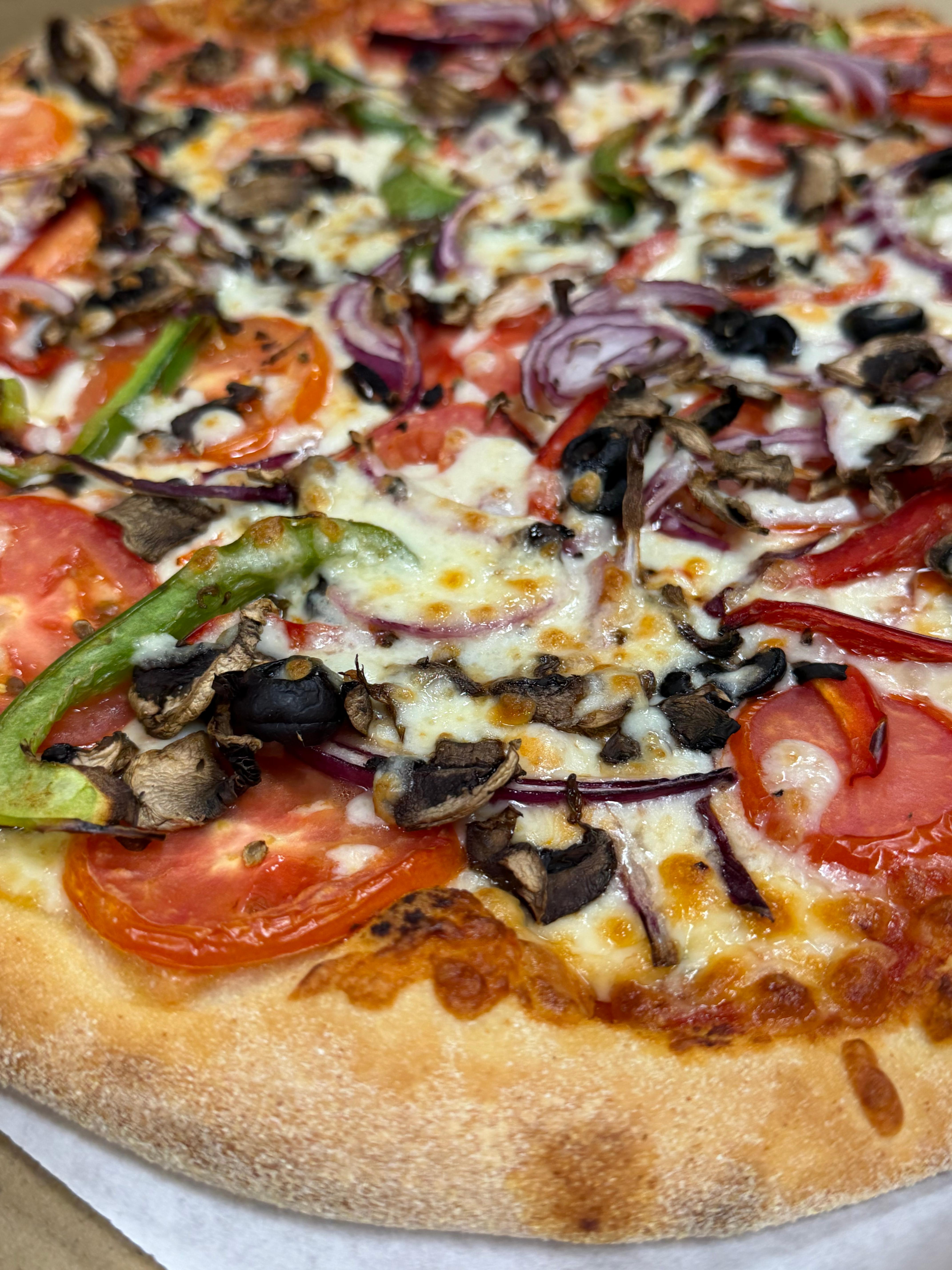 VEGGIE PIZZA.