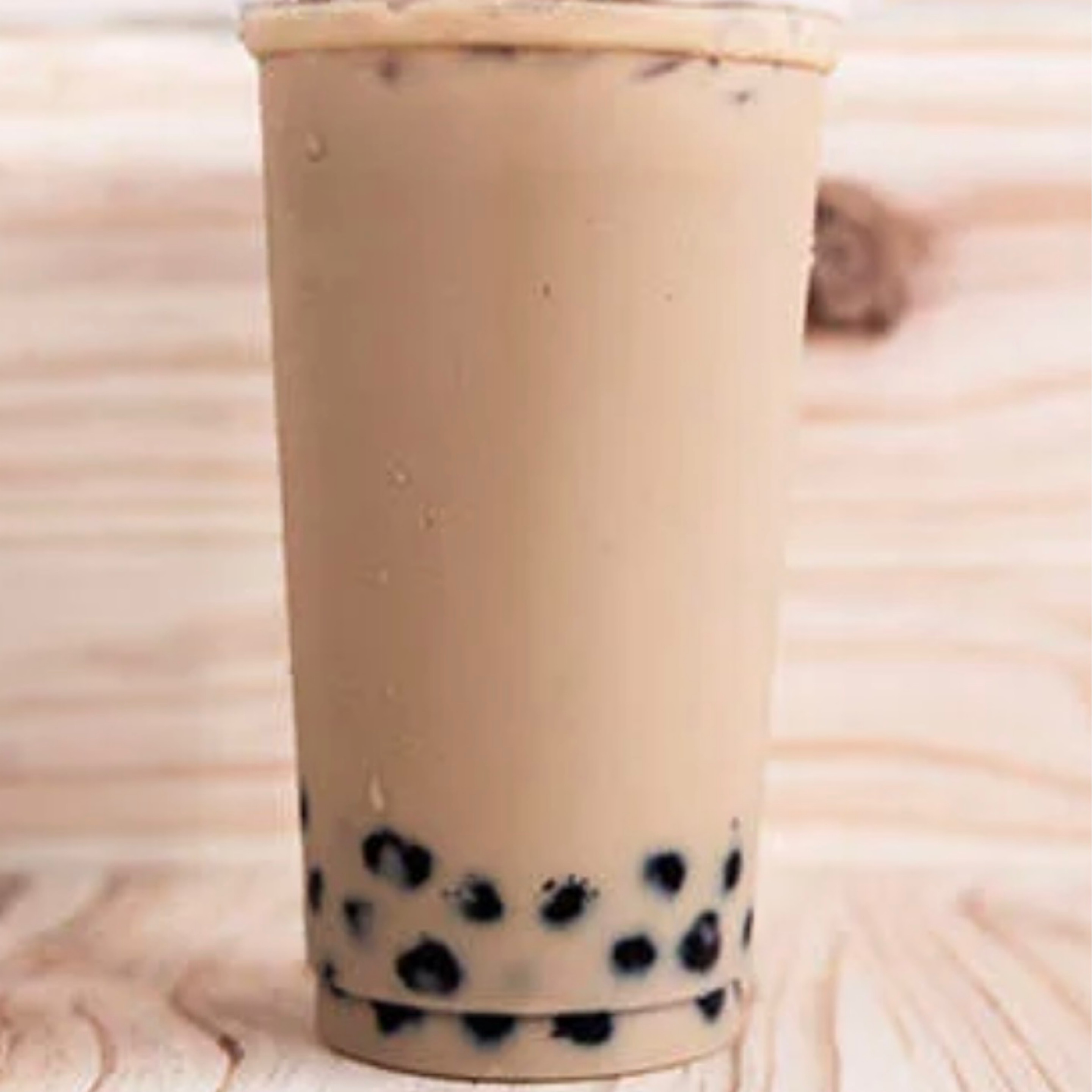 Roasted Oolong Milk Tea with Tiramisu Foam.