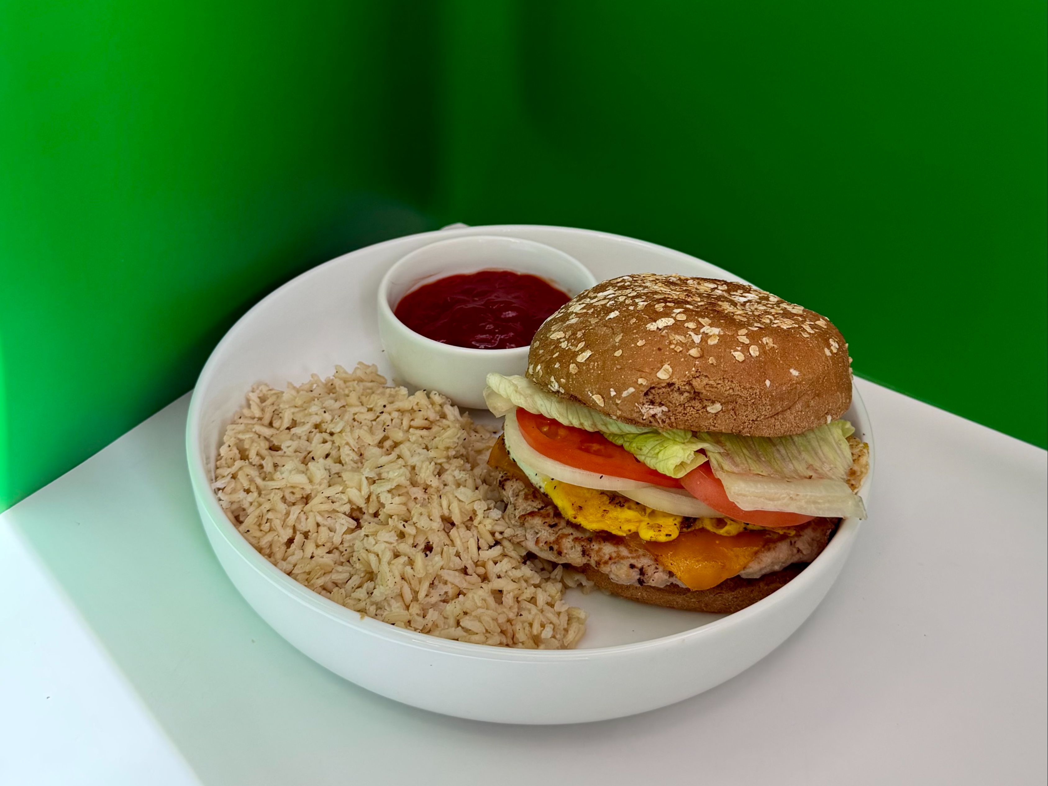 Turkey Burger.