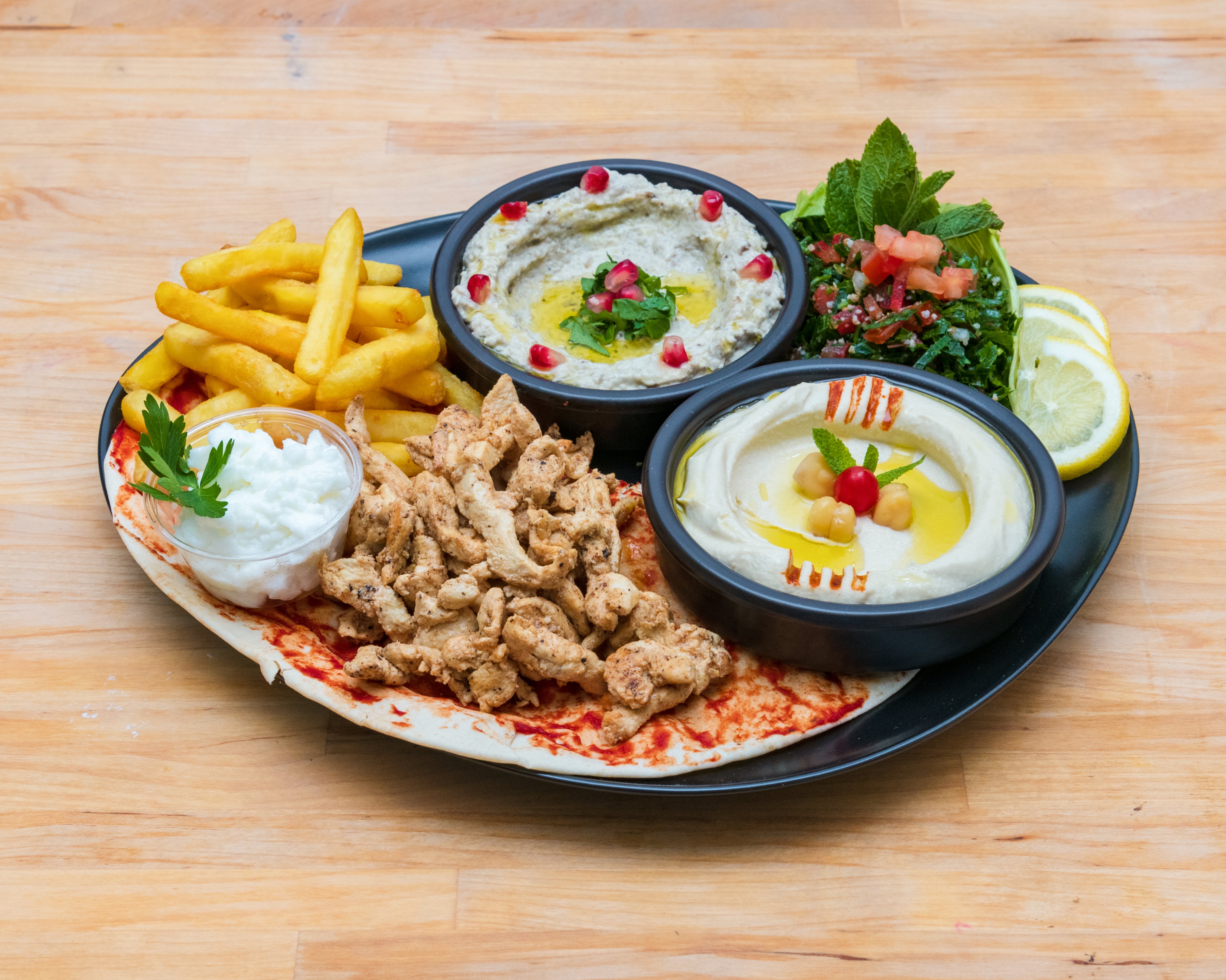 Plateau Shawarma poulet