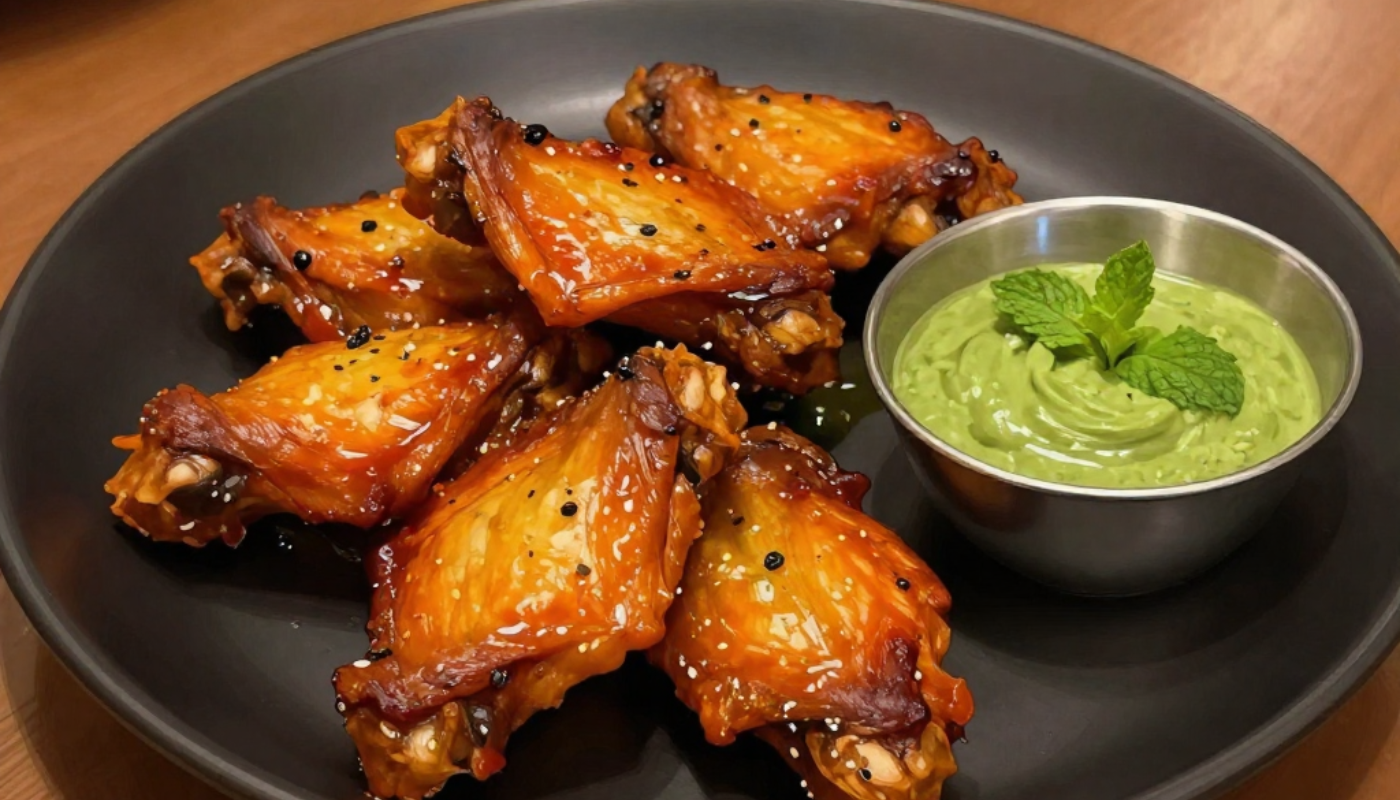 Tandoori Chicken Wings.